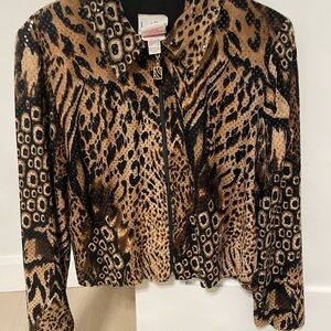Joseph Ribkoff Animal Print Jacket